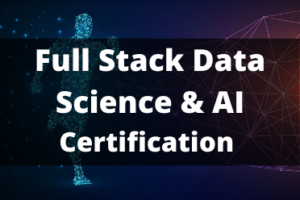 Full Stack Data Science & AI Certification With Internship