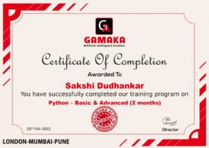machine learning training in pune