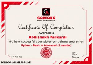 python course in pune